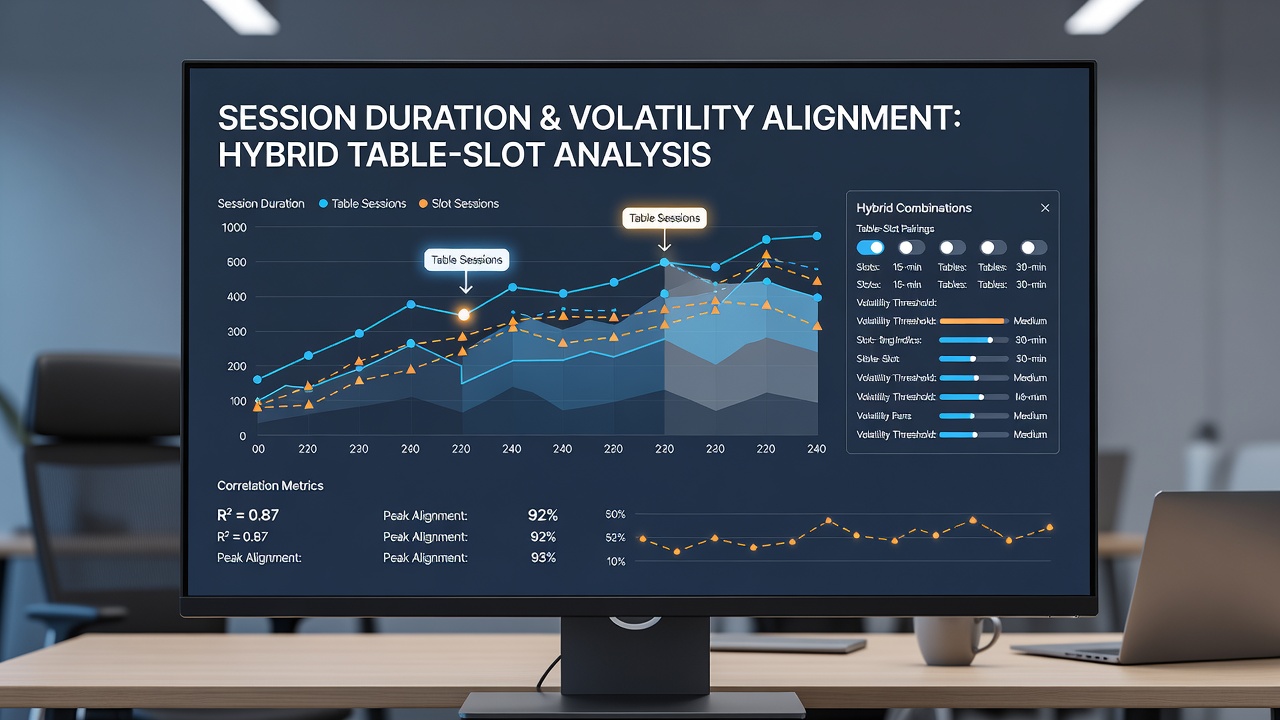 Chart showing session duration adjustments based on volatility levels