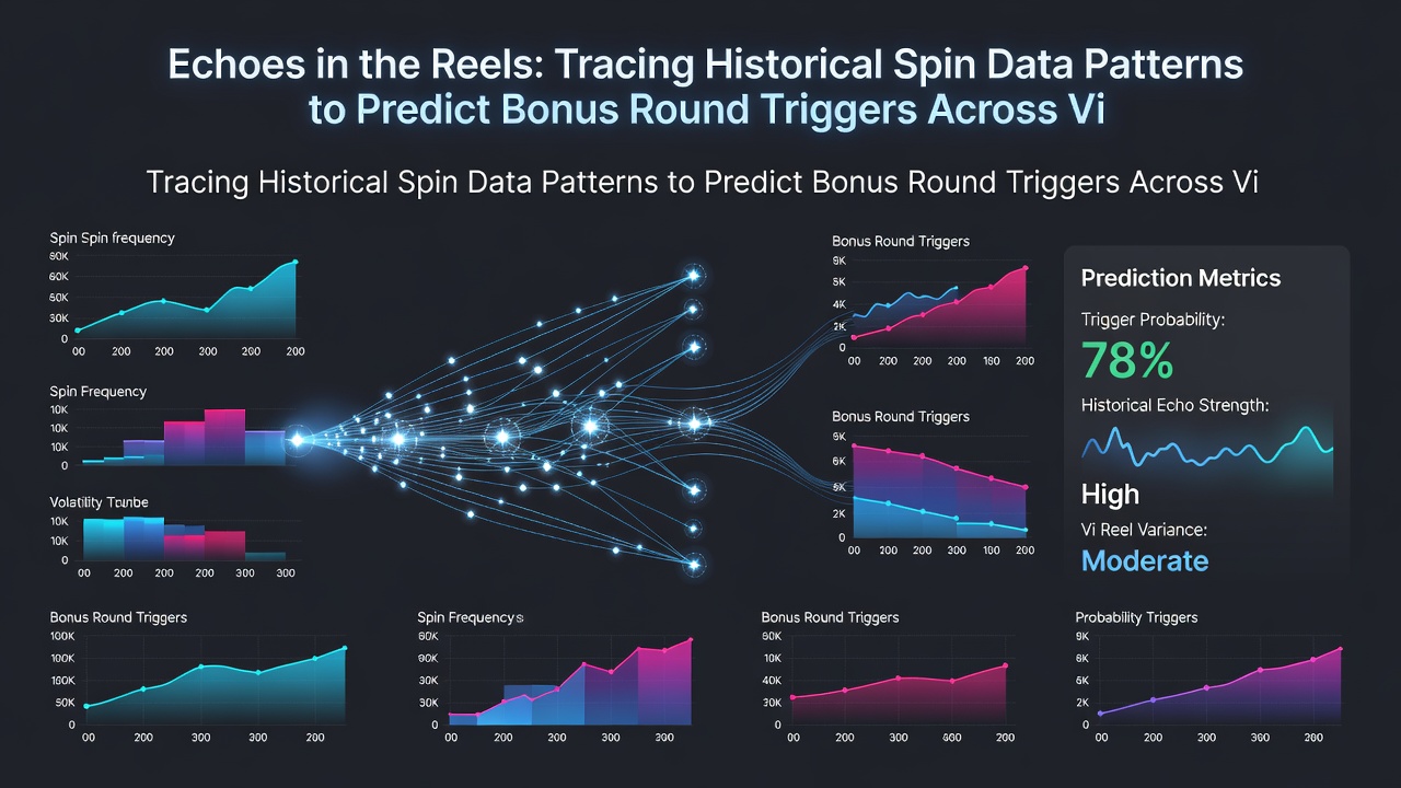 Analytical dashboard showing traced spin data sequences leading to bonus round activations in multiple slot variants